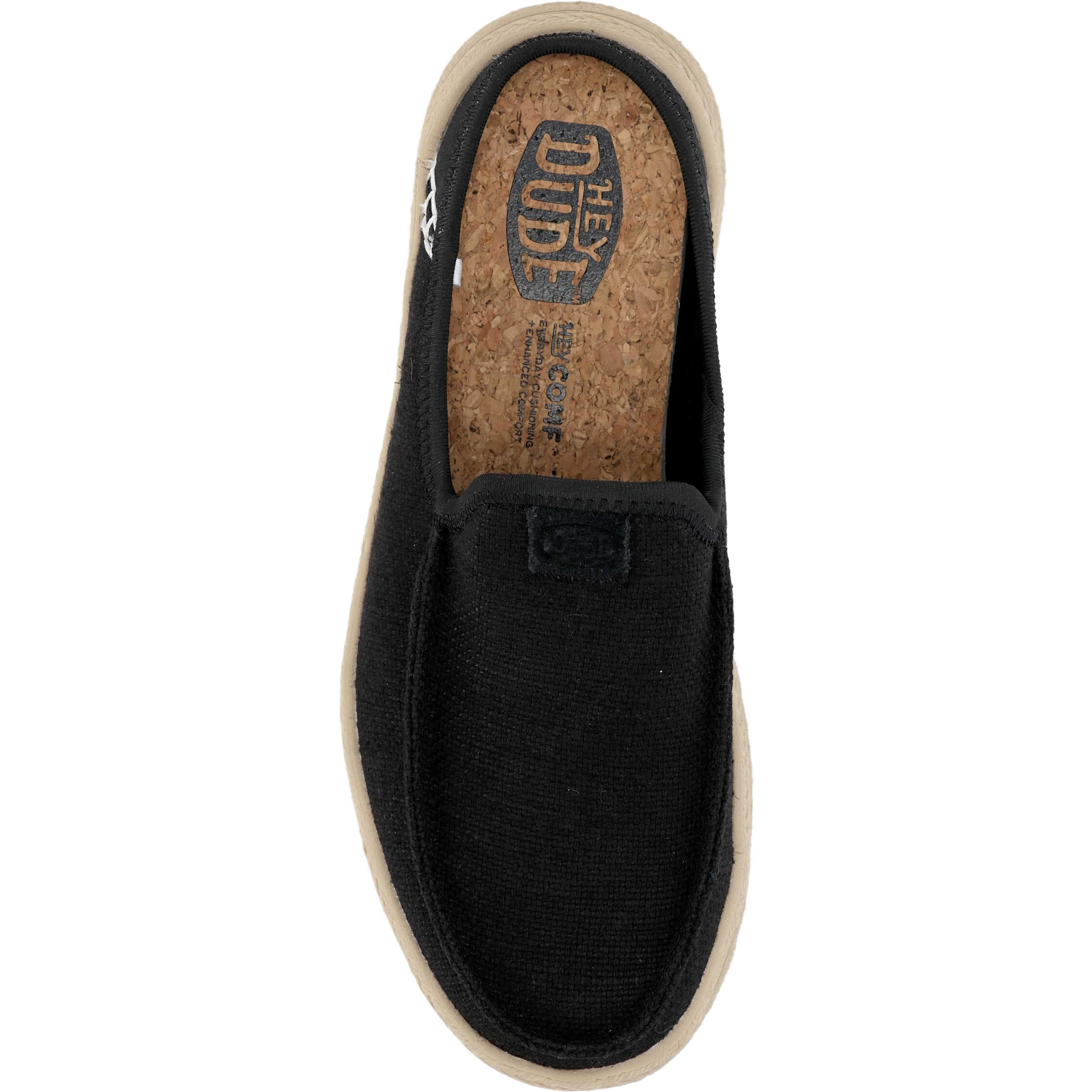 HEY DUDE Flat shoes Black
