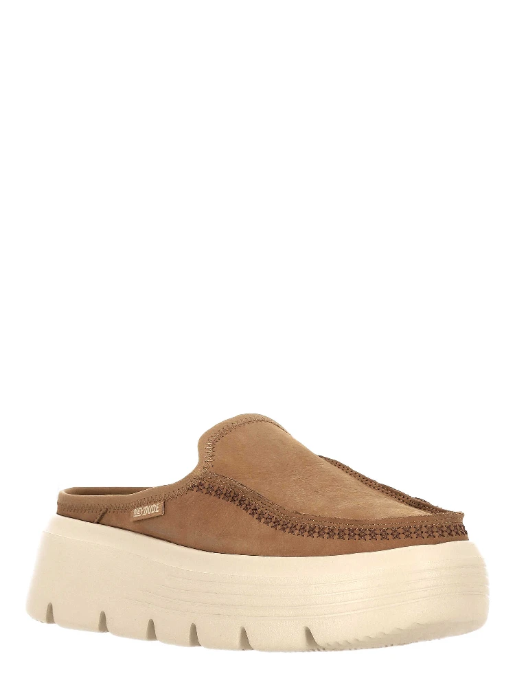 HEY DUDE Flat shoes Brown alternative