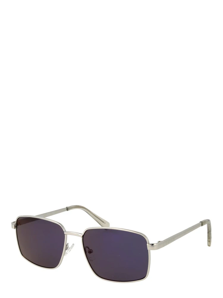 Silver Metal Sunglasses
