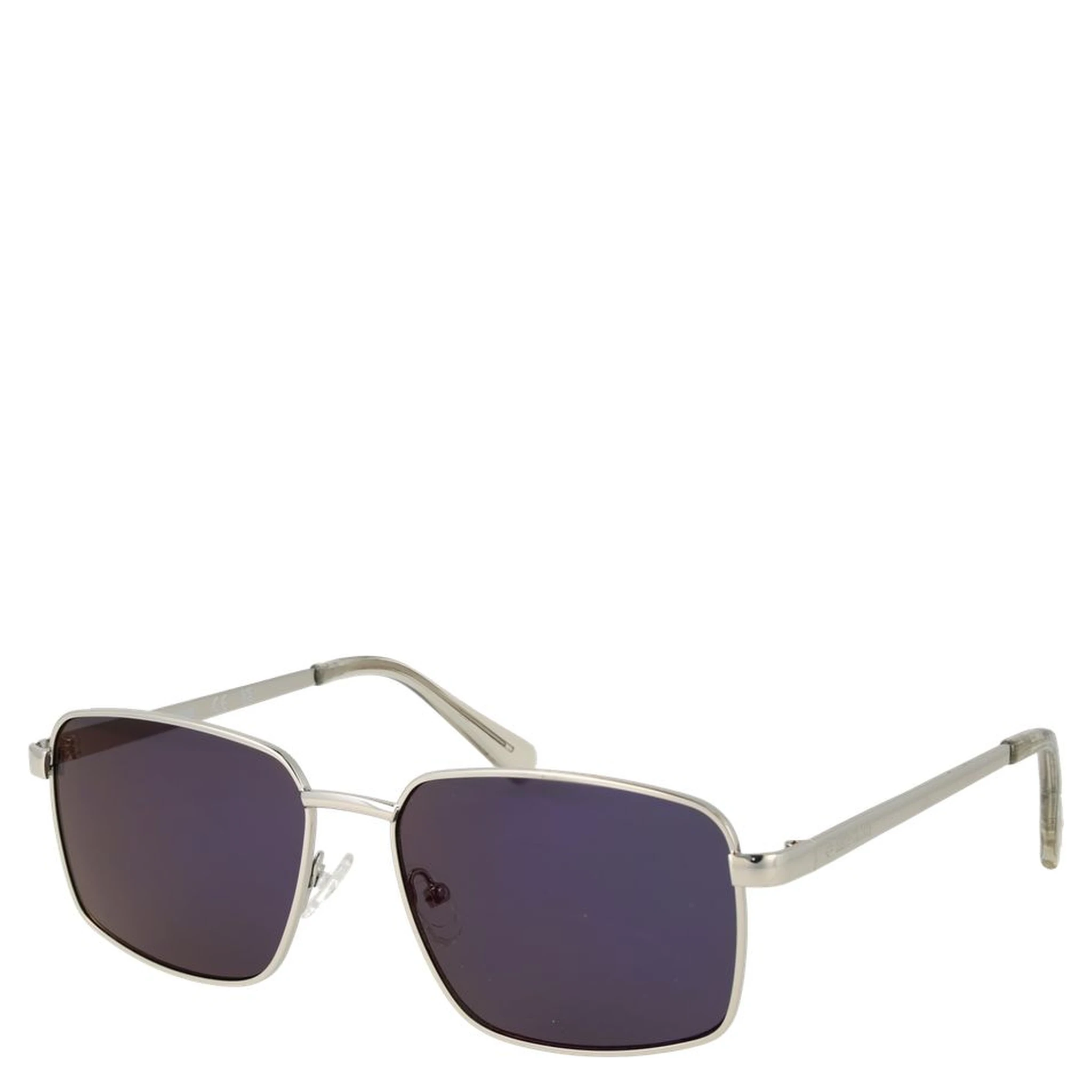 Silver Metal Sunglasses