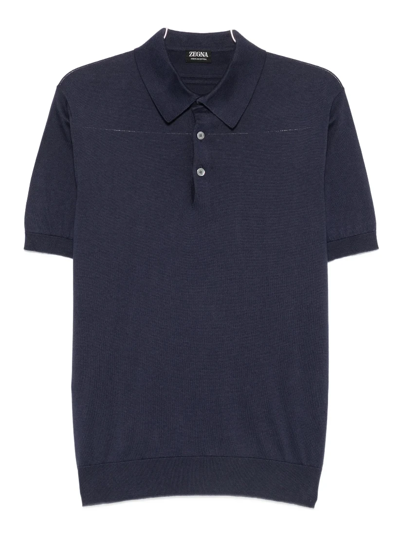 ZEGNA T-shirts and Polos Blue