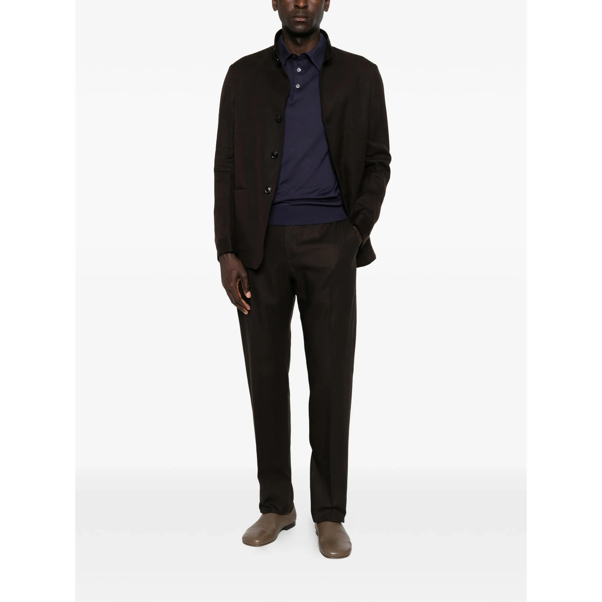 ZEGNA T-shirts and Polos Blue