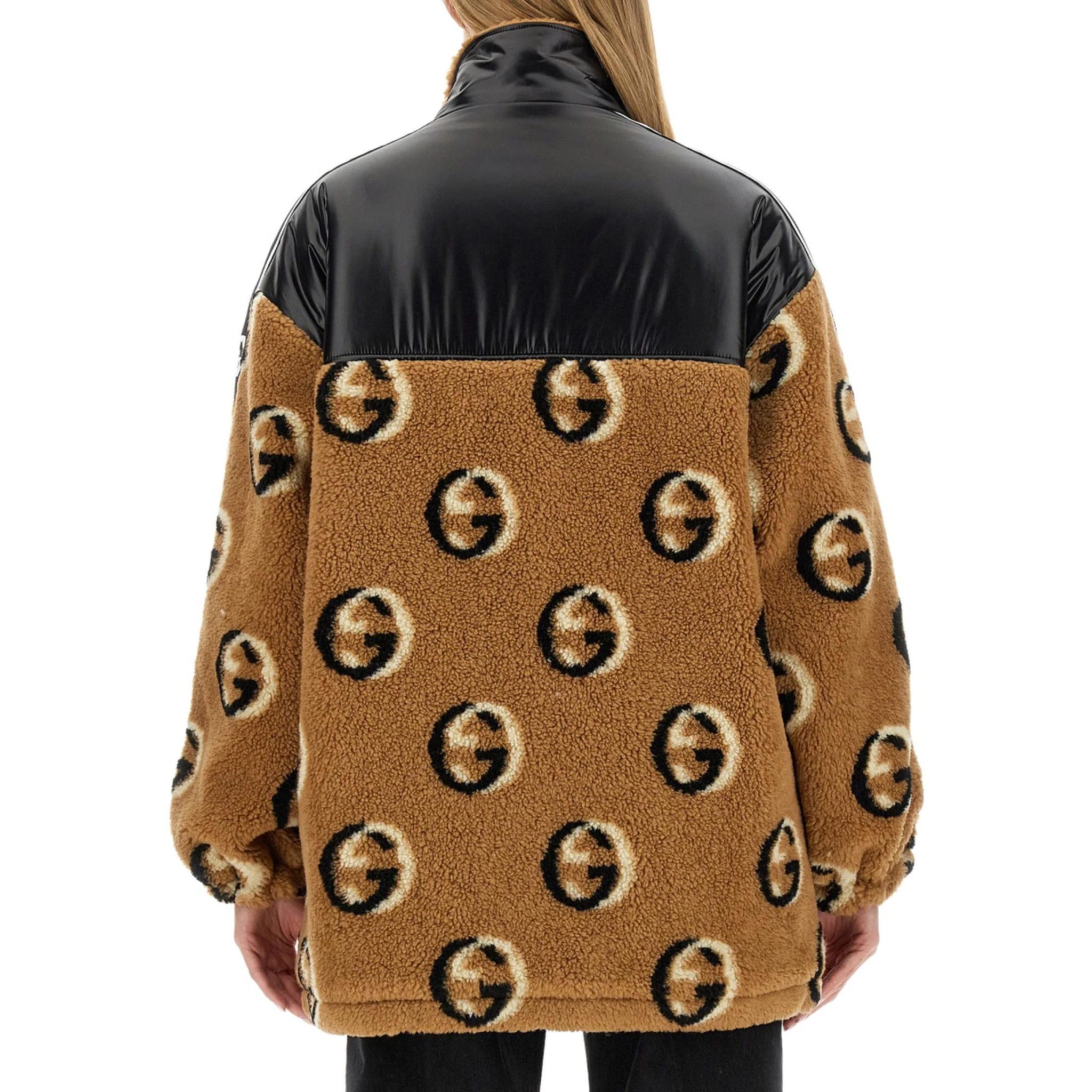 JACQUARD ZIPPER JACKET