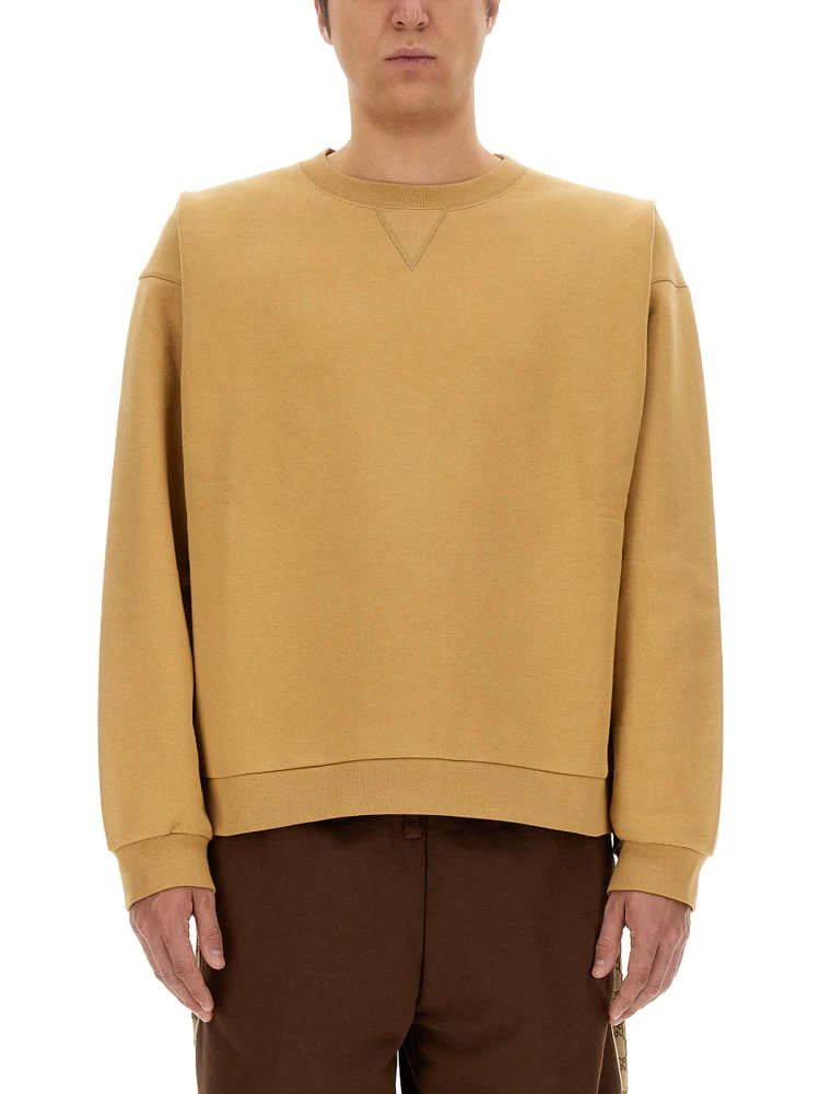 SWEATSHIRT WITH WEB RIBBON