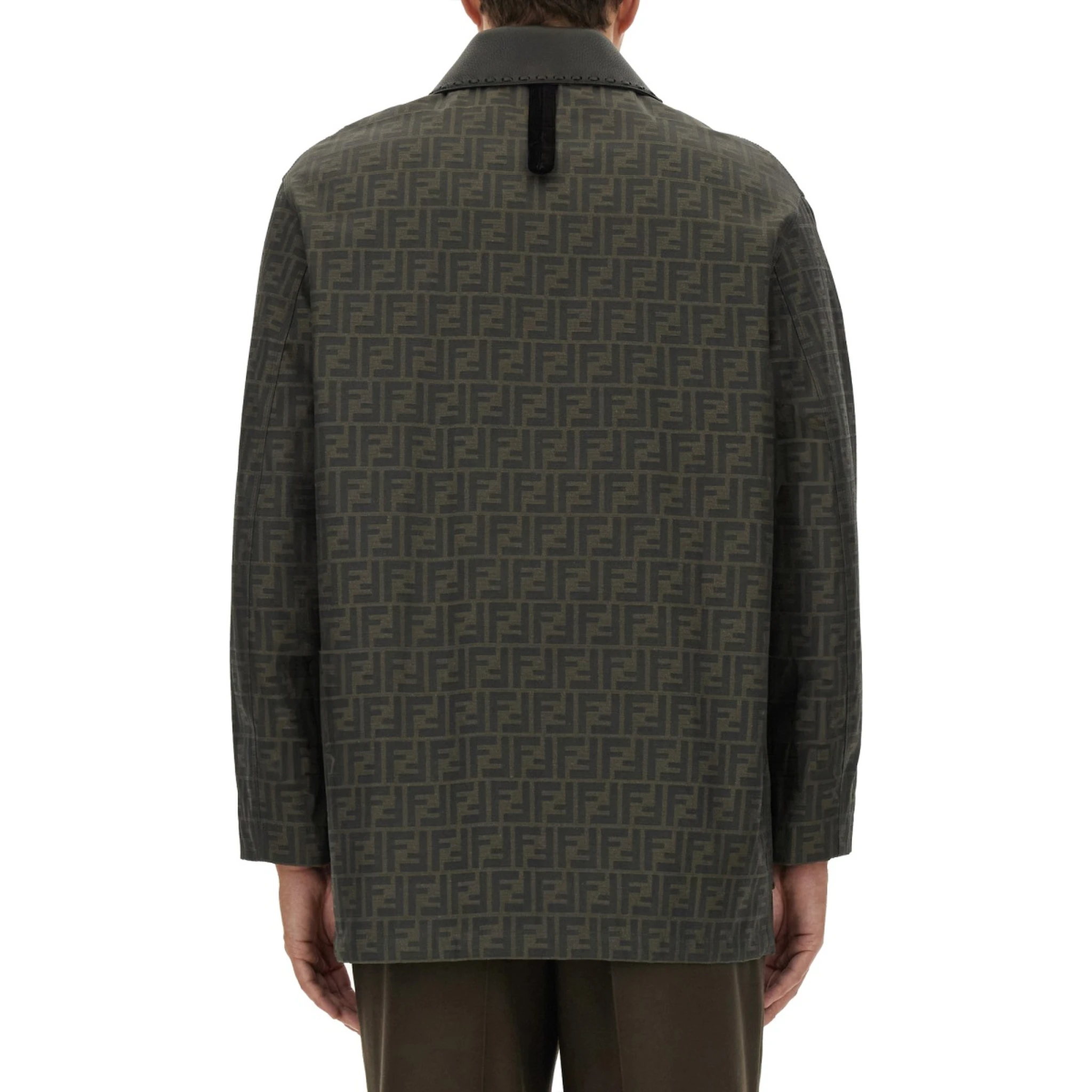 BLOUSON IN JACQUARD "FF"