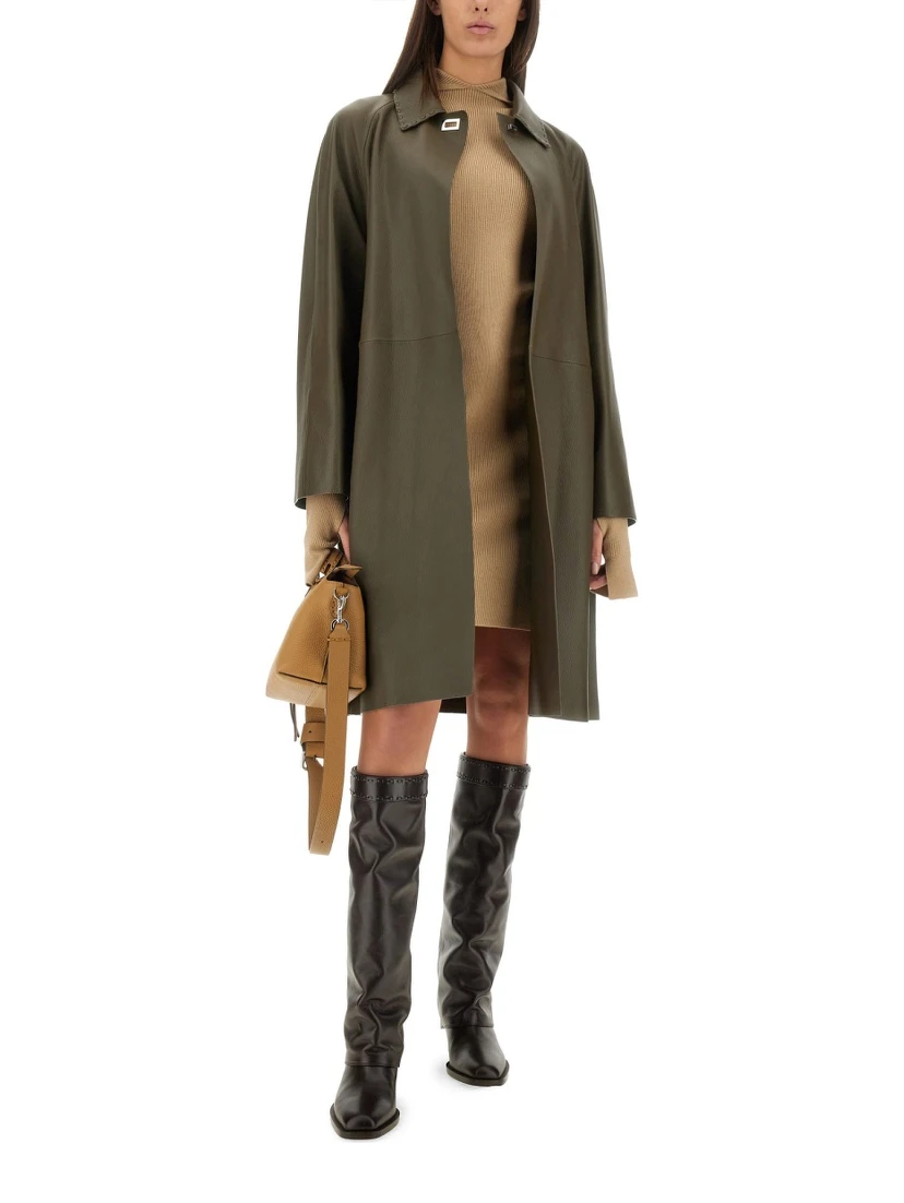 WOOL AND SILK DRESS