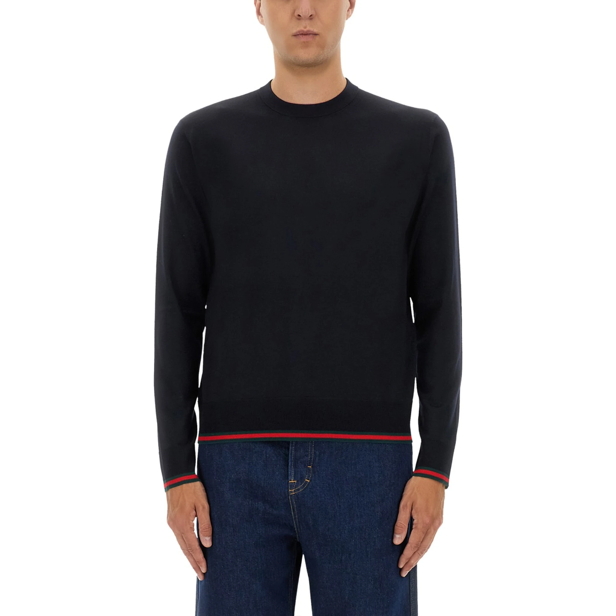 WEB PATTERN SWEATER