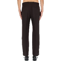 WOOL GABARDINE PANTS