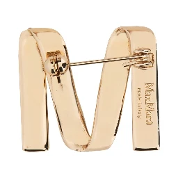 BROOCH WITH LOGO