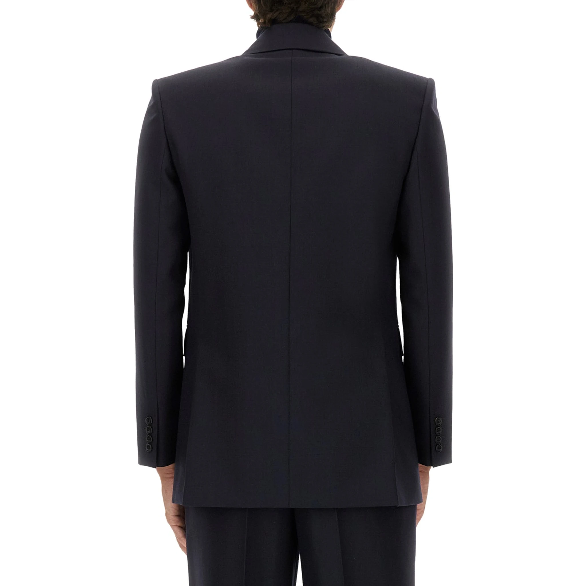 DOUBLE-BREASTED WOOL JACKET