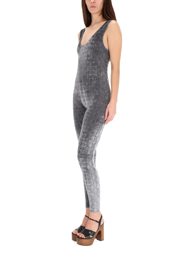 JUMPSUIT WITH "GG" EMBROIDERY alternative