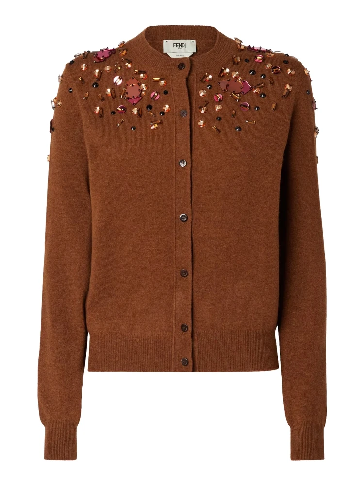 SEQUINED CARDIGAN