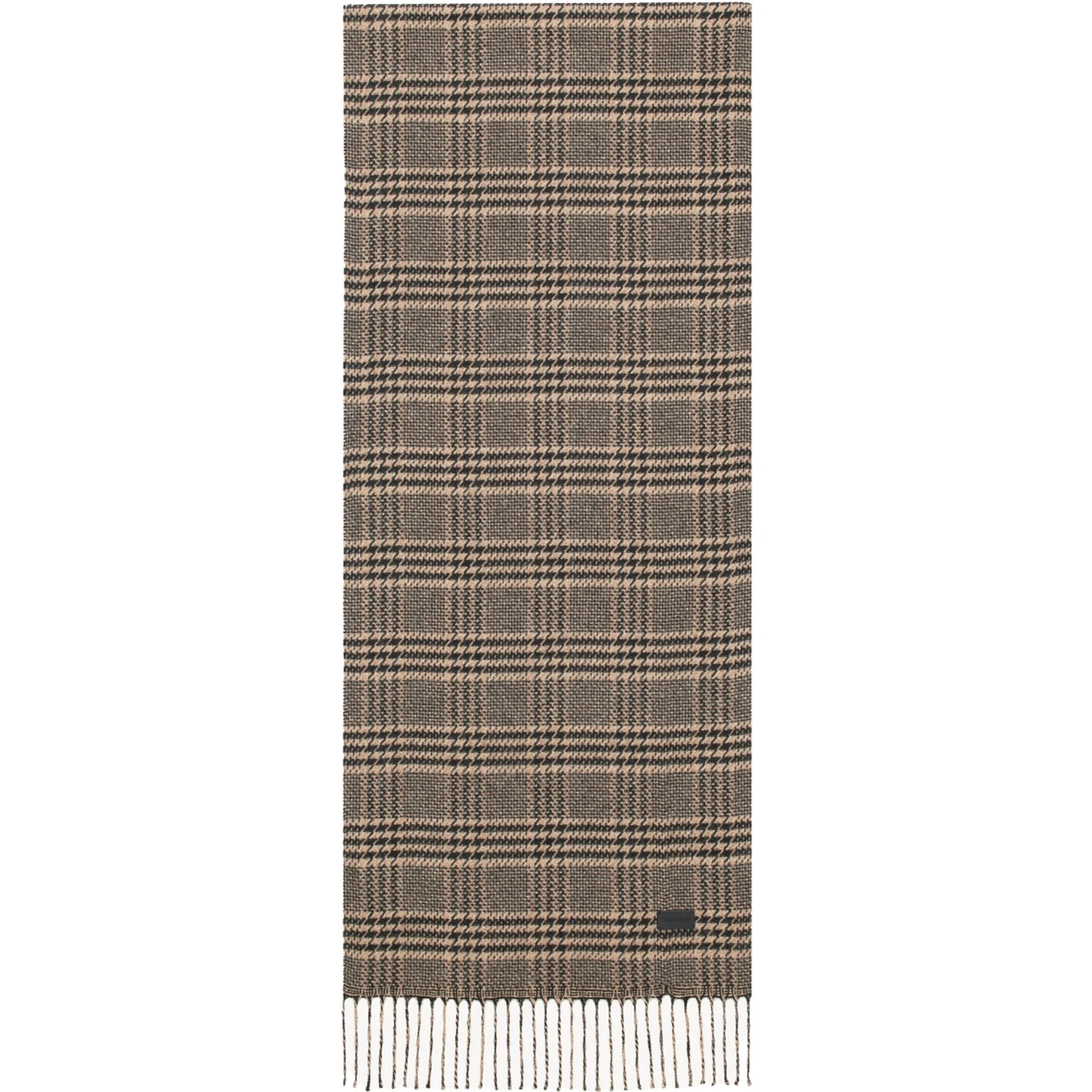 PRINCE OF WALES PATTERN SILK SCARF