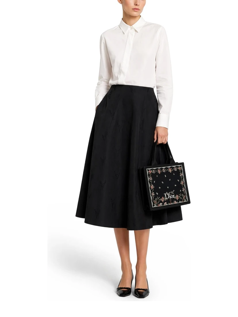 SHIRT WITH ASYMMETRICAL CLOSURE