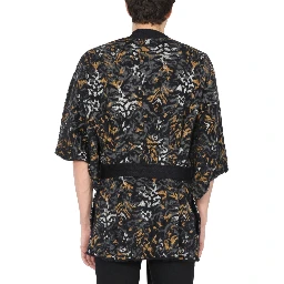 JACQUARD KNIT KIMONO