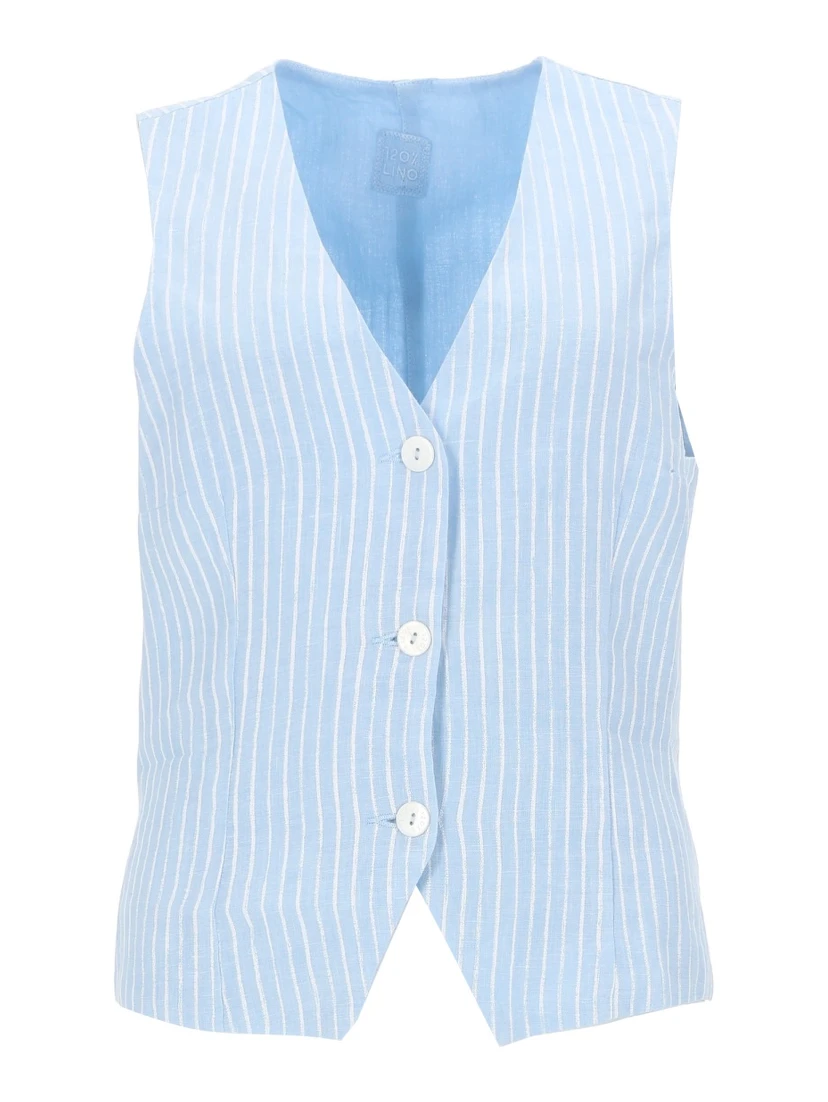 GILET A RIGHE