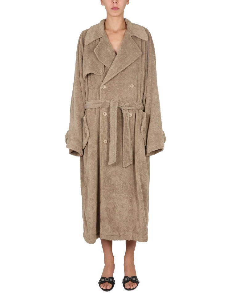 TOWEL TRENCH COAT