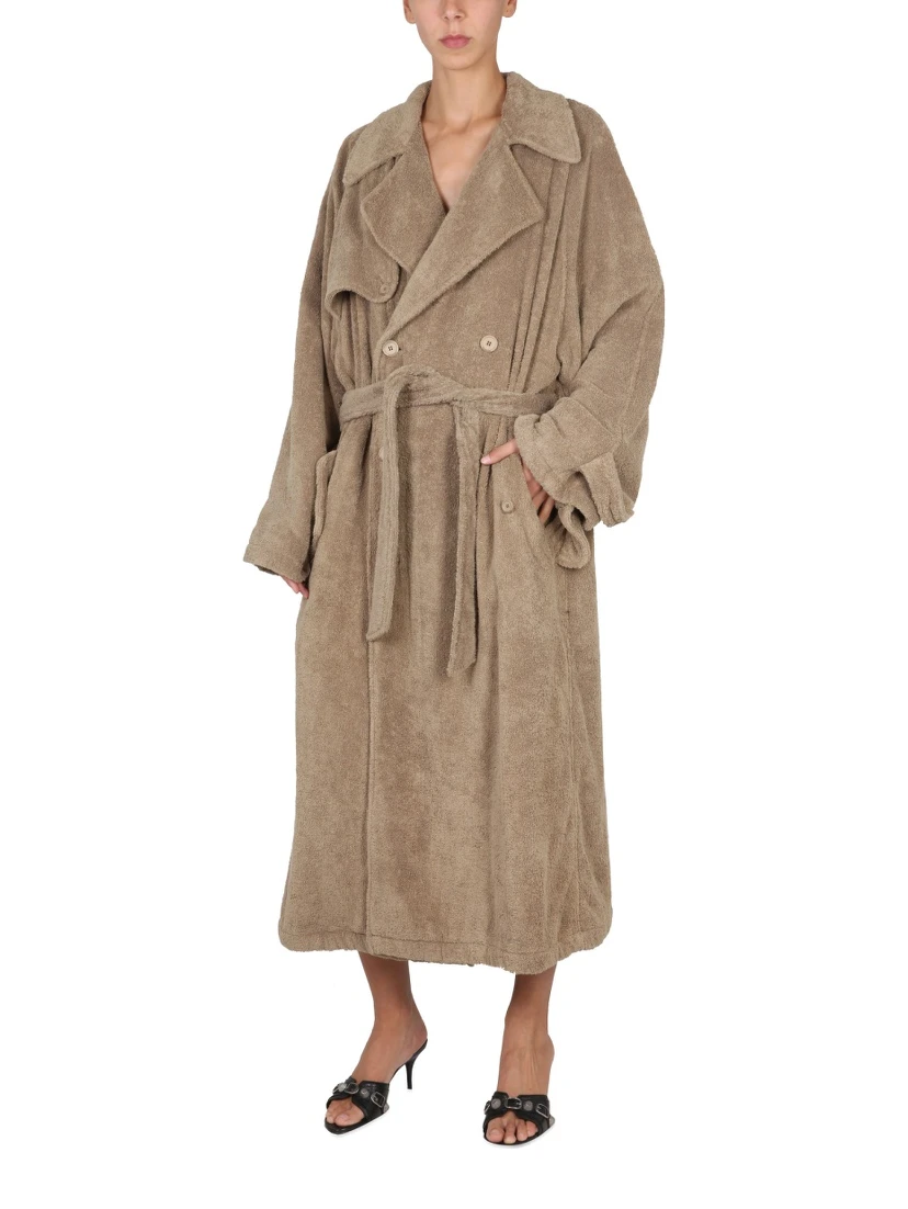 TOWEL TRENCH COAT