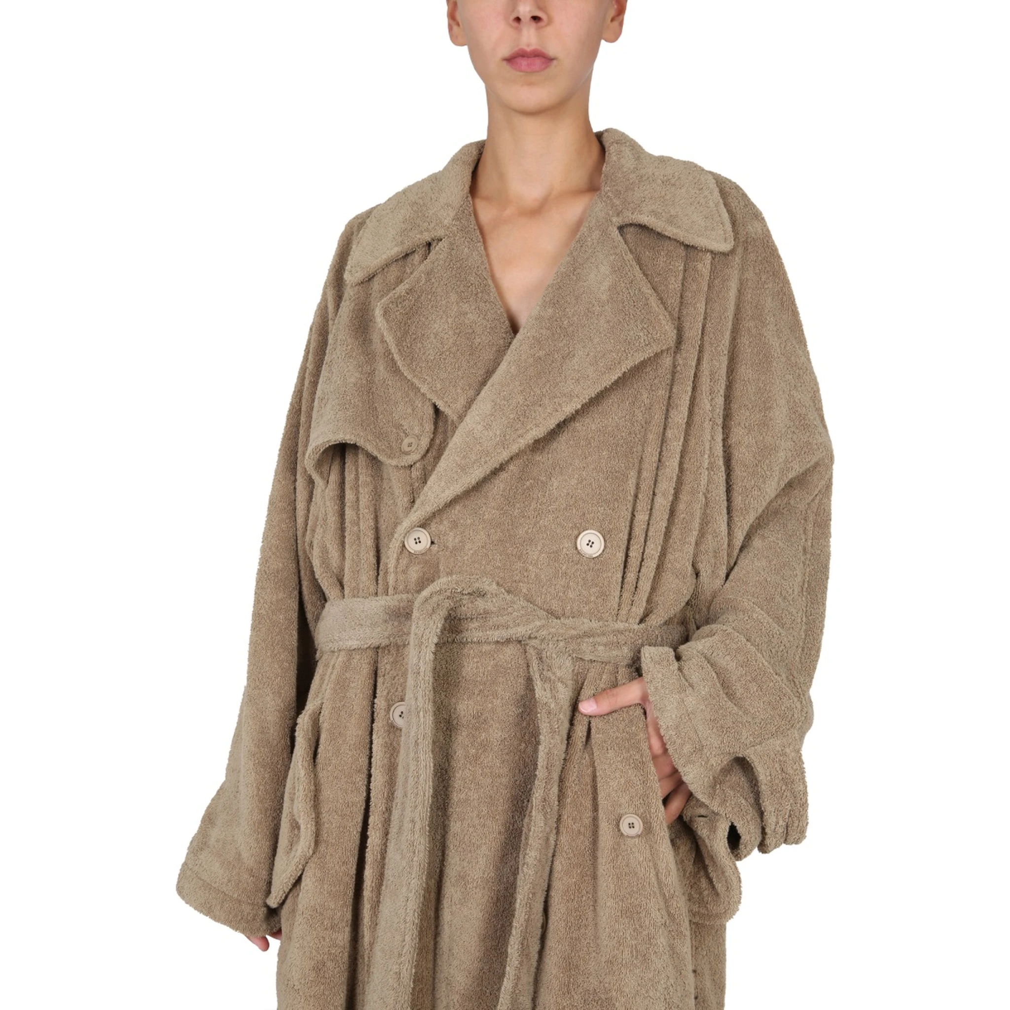 TOWEL TRENCH COAT