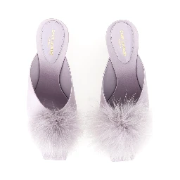 MULE MAE IN SATIN CREPE