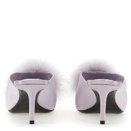 MULE MAE IN SATIN CREPE