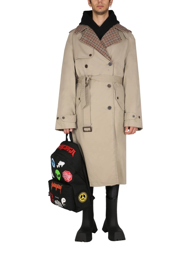 REVERSIBLE TRENCH COAT alternative