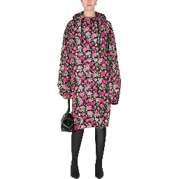 COAT WITH FLORAL PATTERN