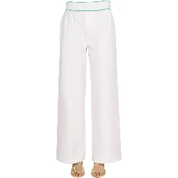 COTTON TWILL TROUSERS