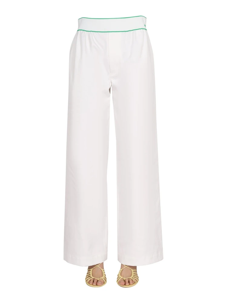 COTTON TWILL TROUSERS