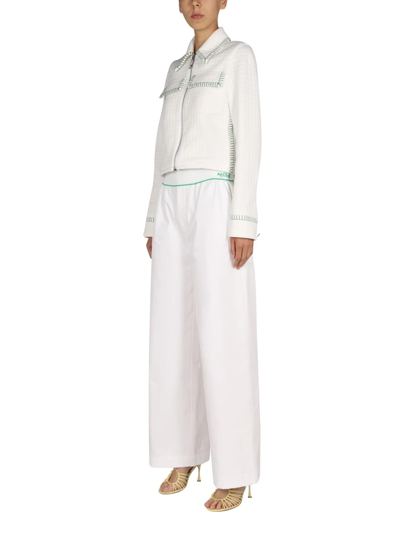 COTTON TWILL TROUSERS