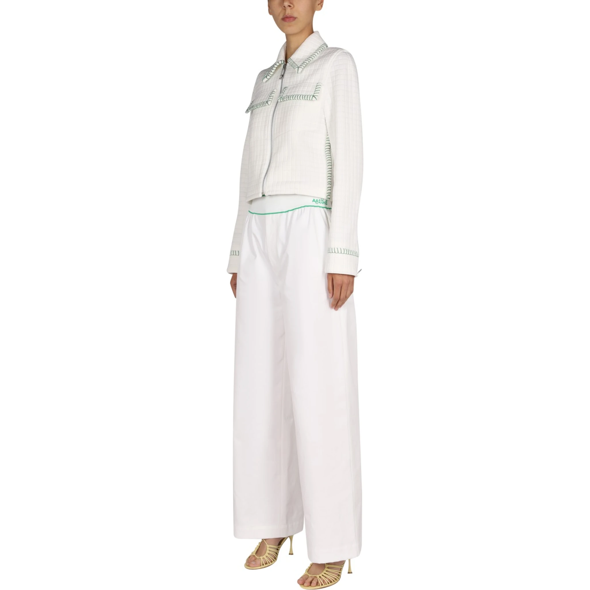COTTON TWILL TROUSERS