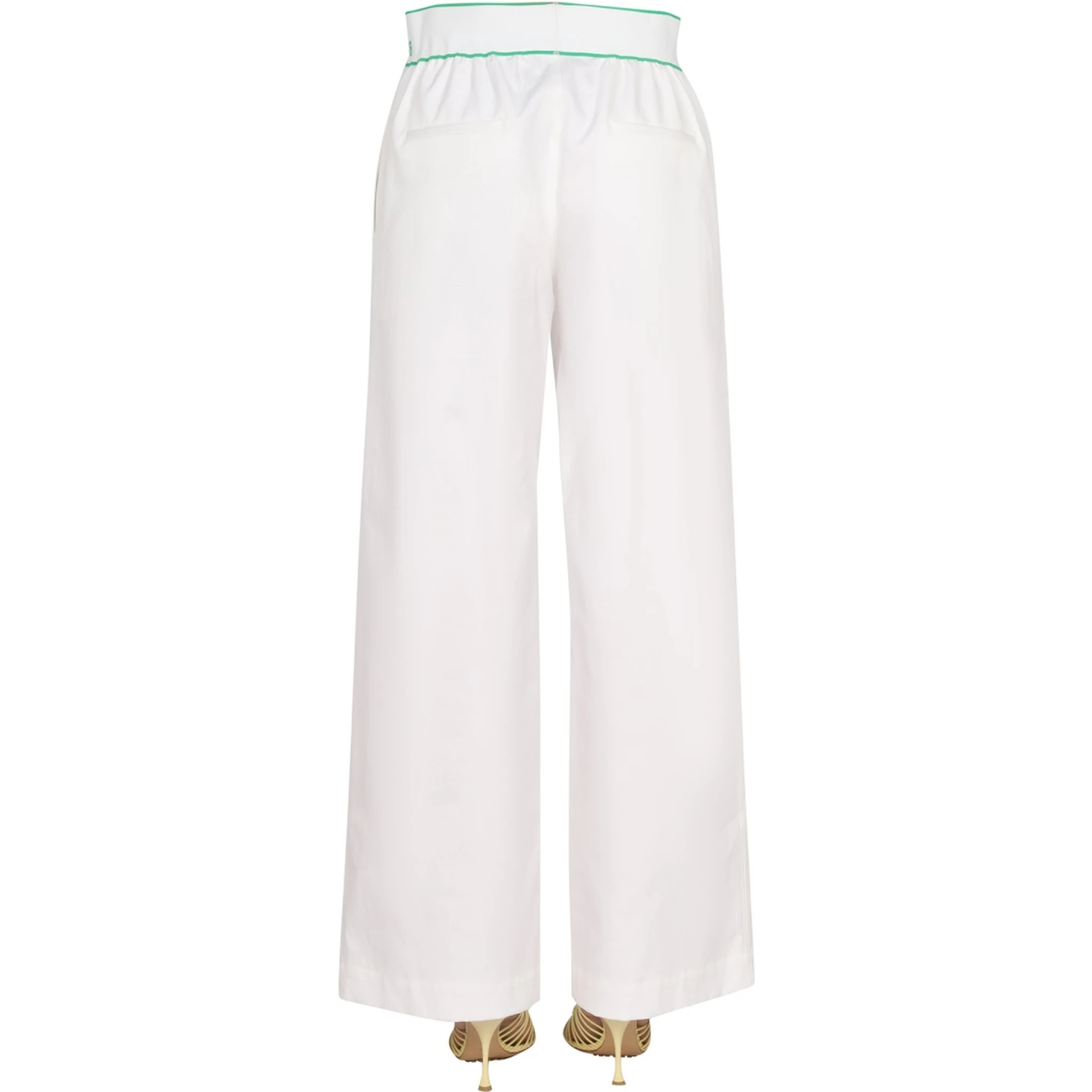 COTTON TWILL TROUSERS