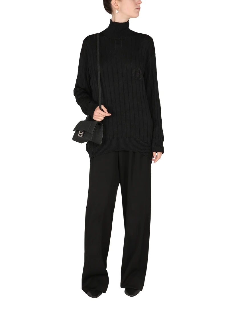 OVERSIZED TURTLENECK PULLOVER