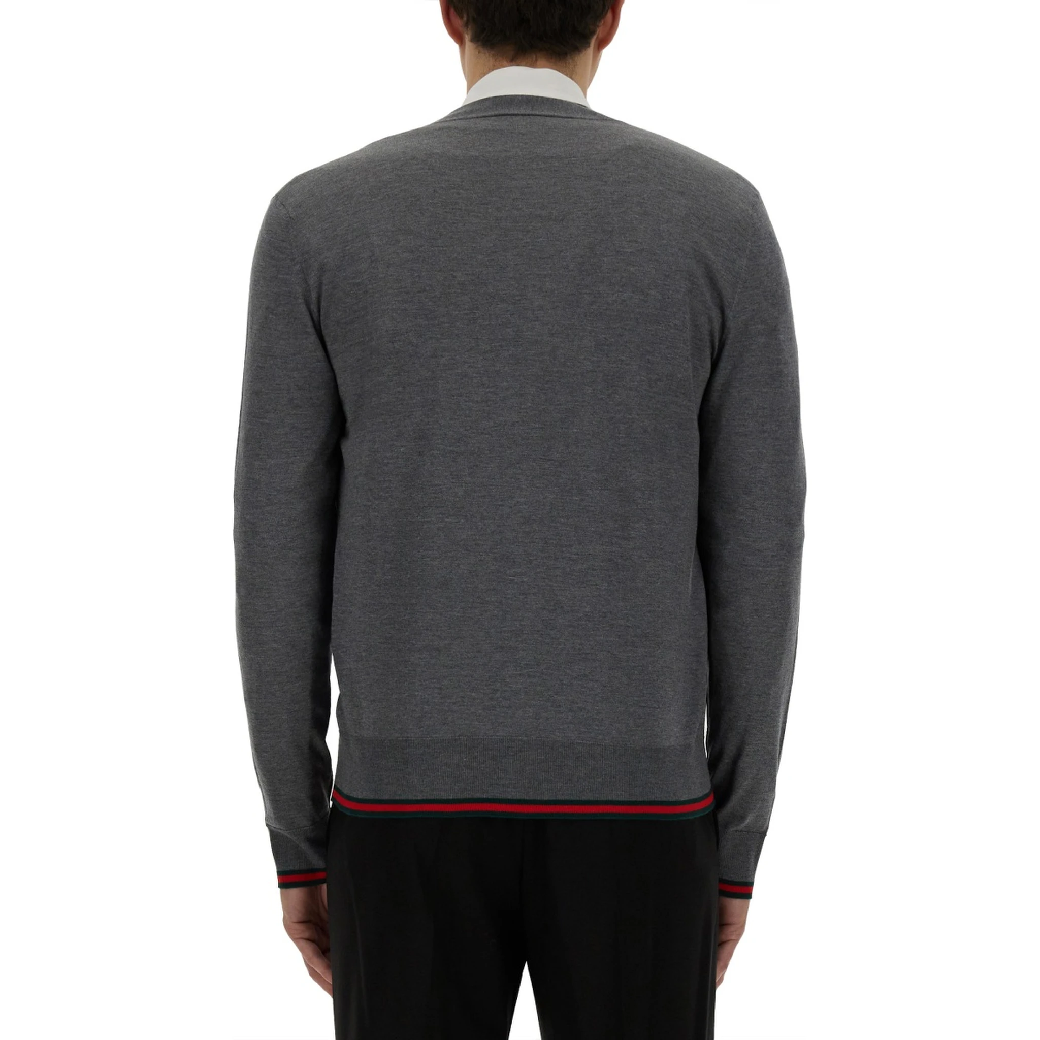 WEB PATTERN CARDIGAN