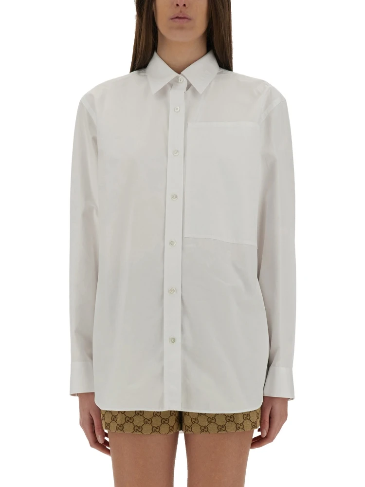COTTON POPLIN SHIRT