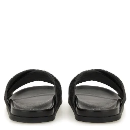 SANDAL SLIDER WITH GG PATTERN