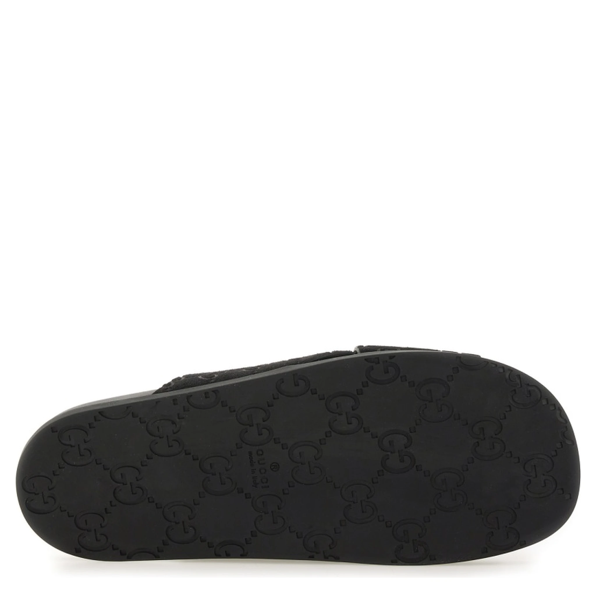 SANDAL SLIDER WITH GG PATTERN