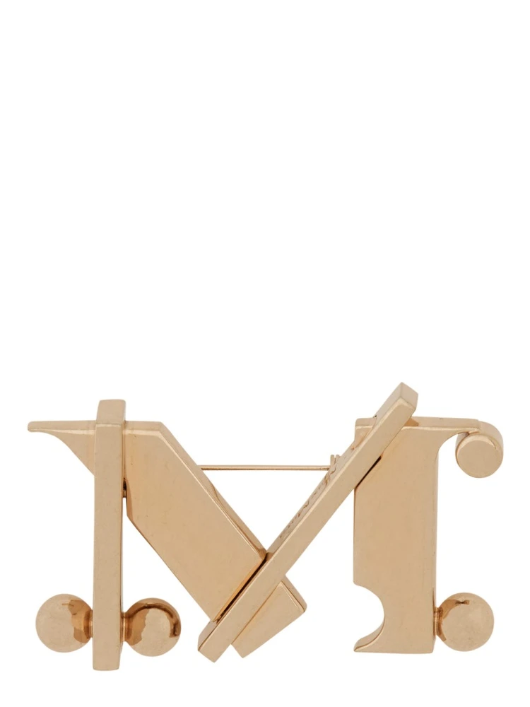 MONOGRAM BROOCH