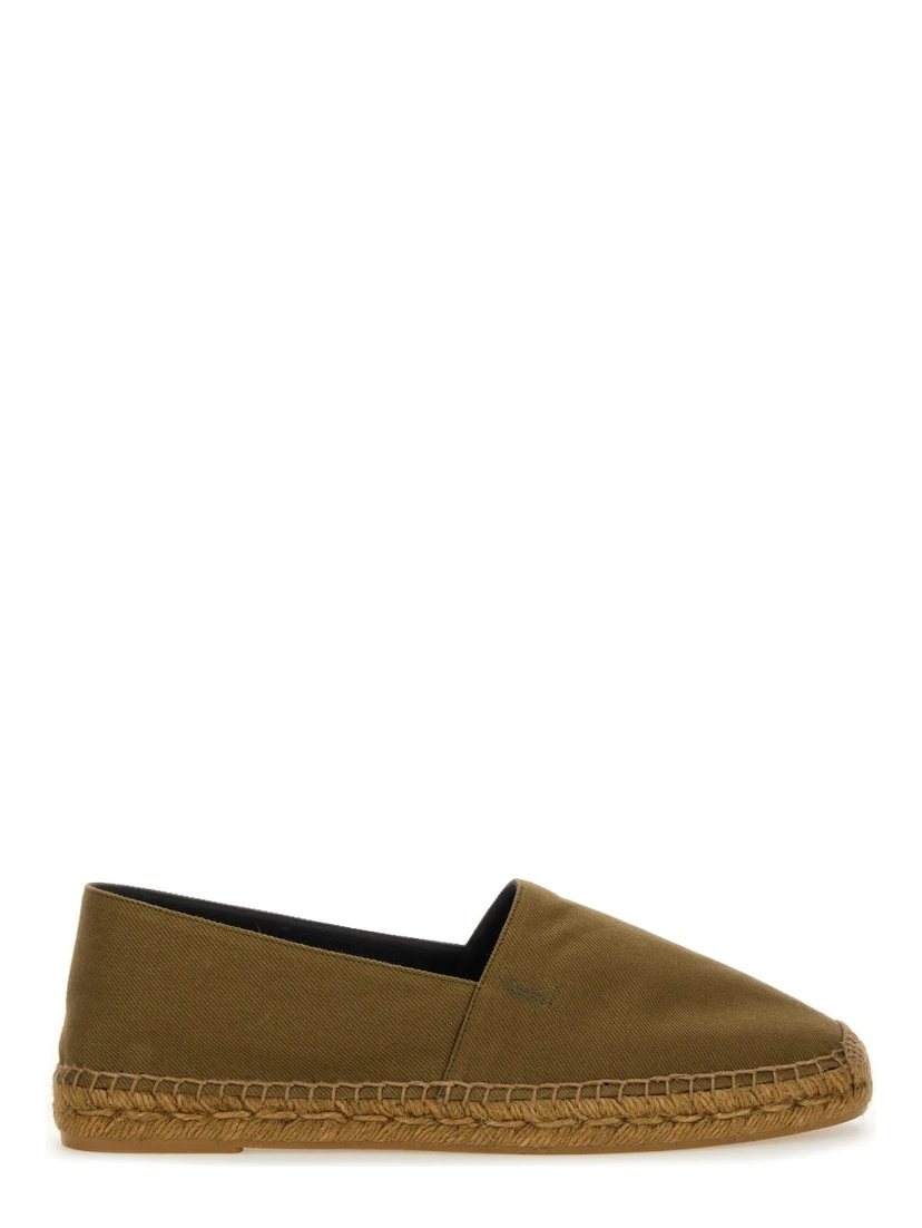COTTON GABARDINE ESPADRILLE
