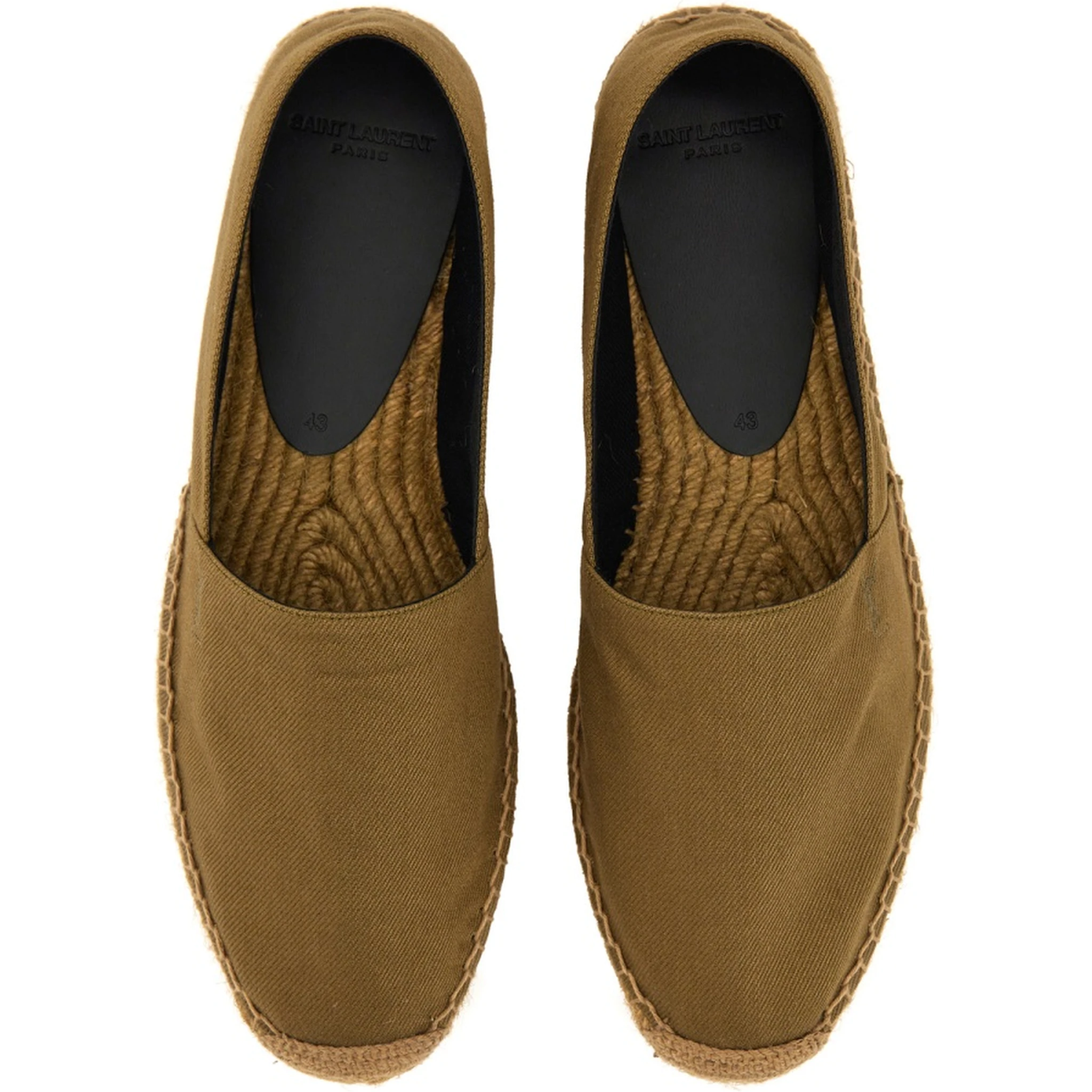 COTTON GABARDINE ESPADRILLE