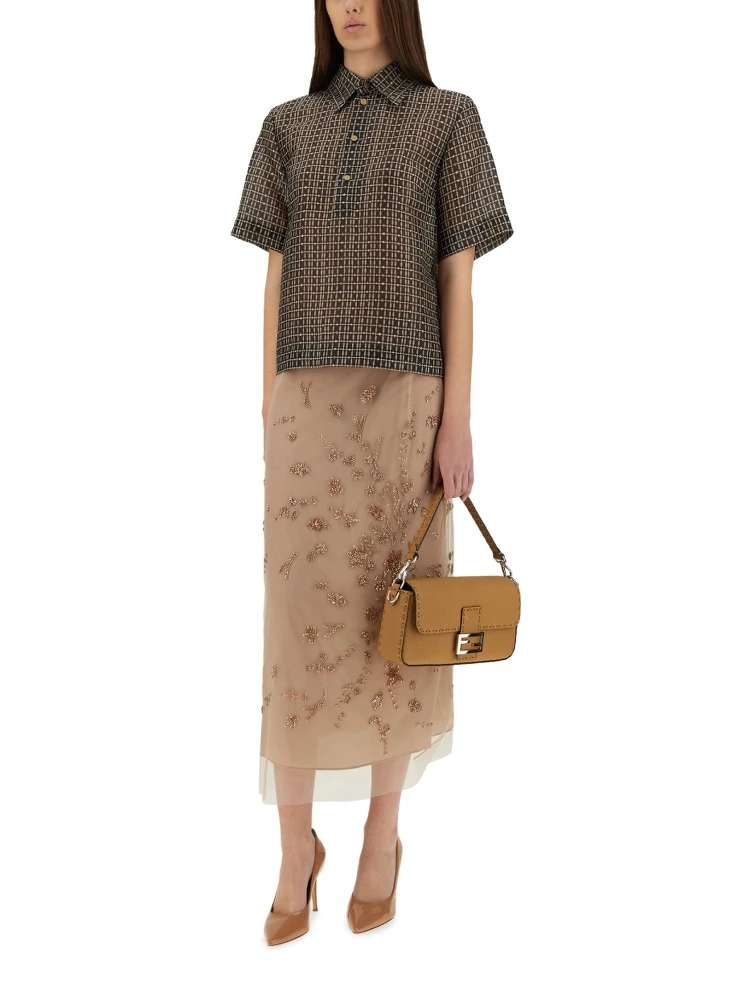 TULLE SKIRT WITH EMBROIDERY alternative