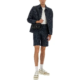 FF JACQUARD DENIM SHIRT