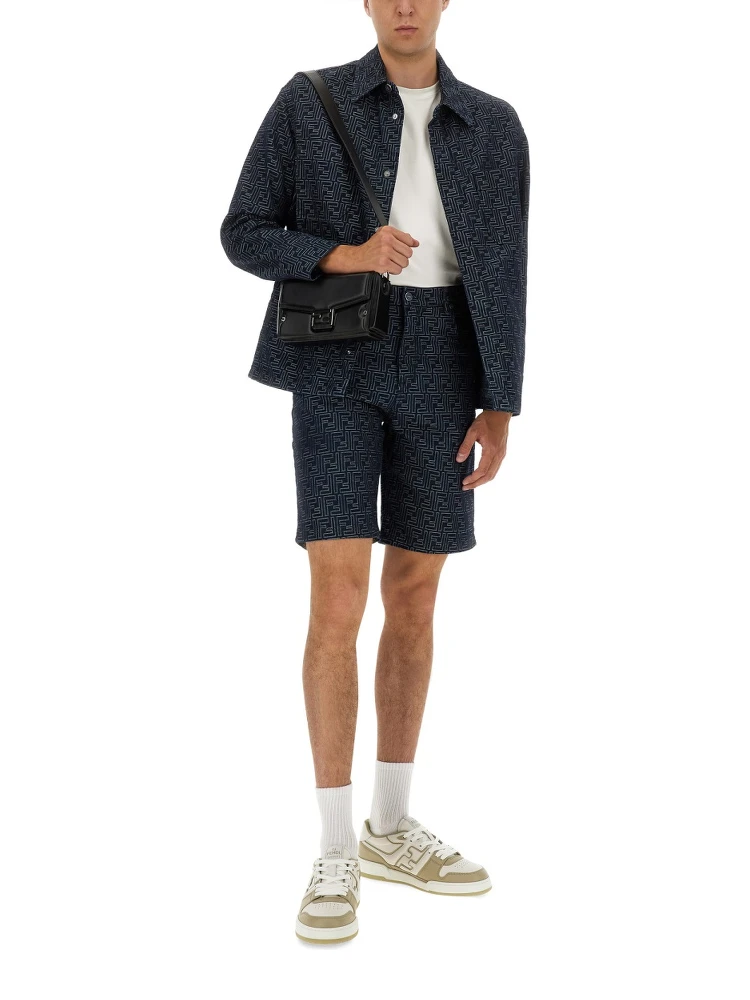 FF JACQUARD DENIM SHIRT alternative
