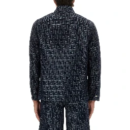 FF JACQUARD DENIM SHIRT