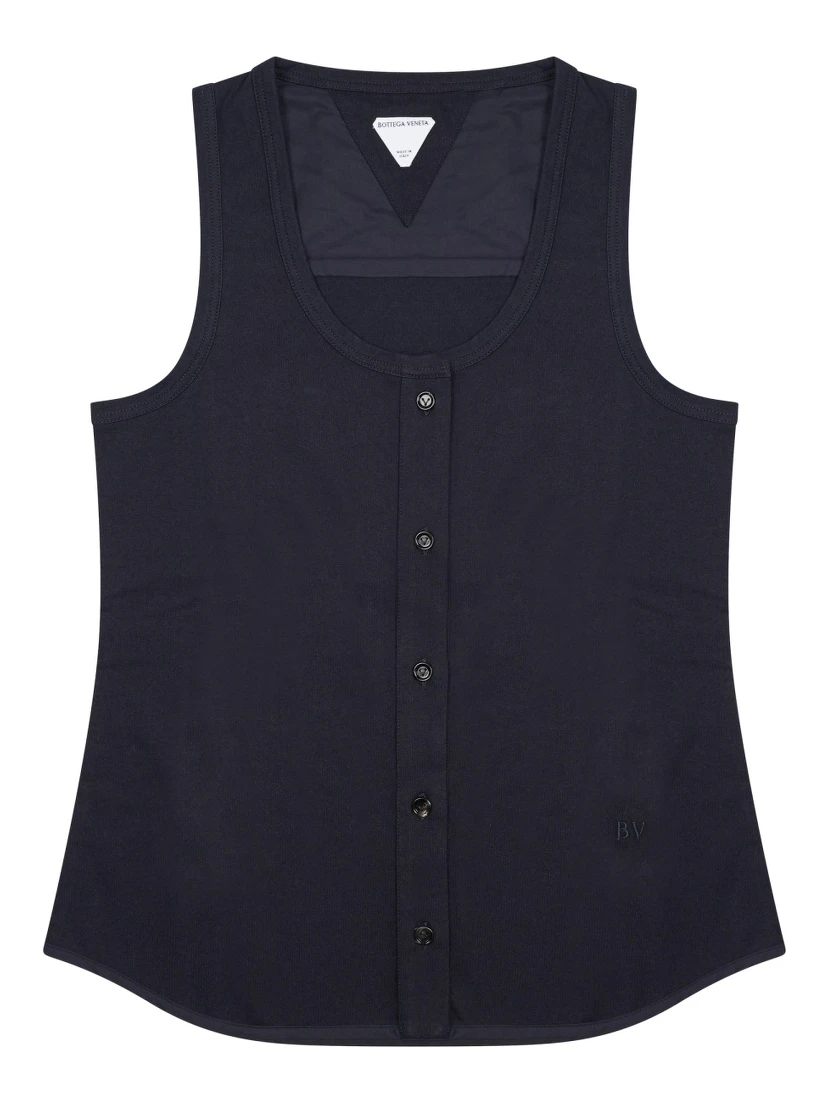 TOP WITH BUTTONS