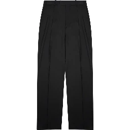 SILK BLEND TAILORED PANTS
