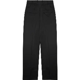 SILK BLEND TAILORED PANTS
