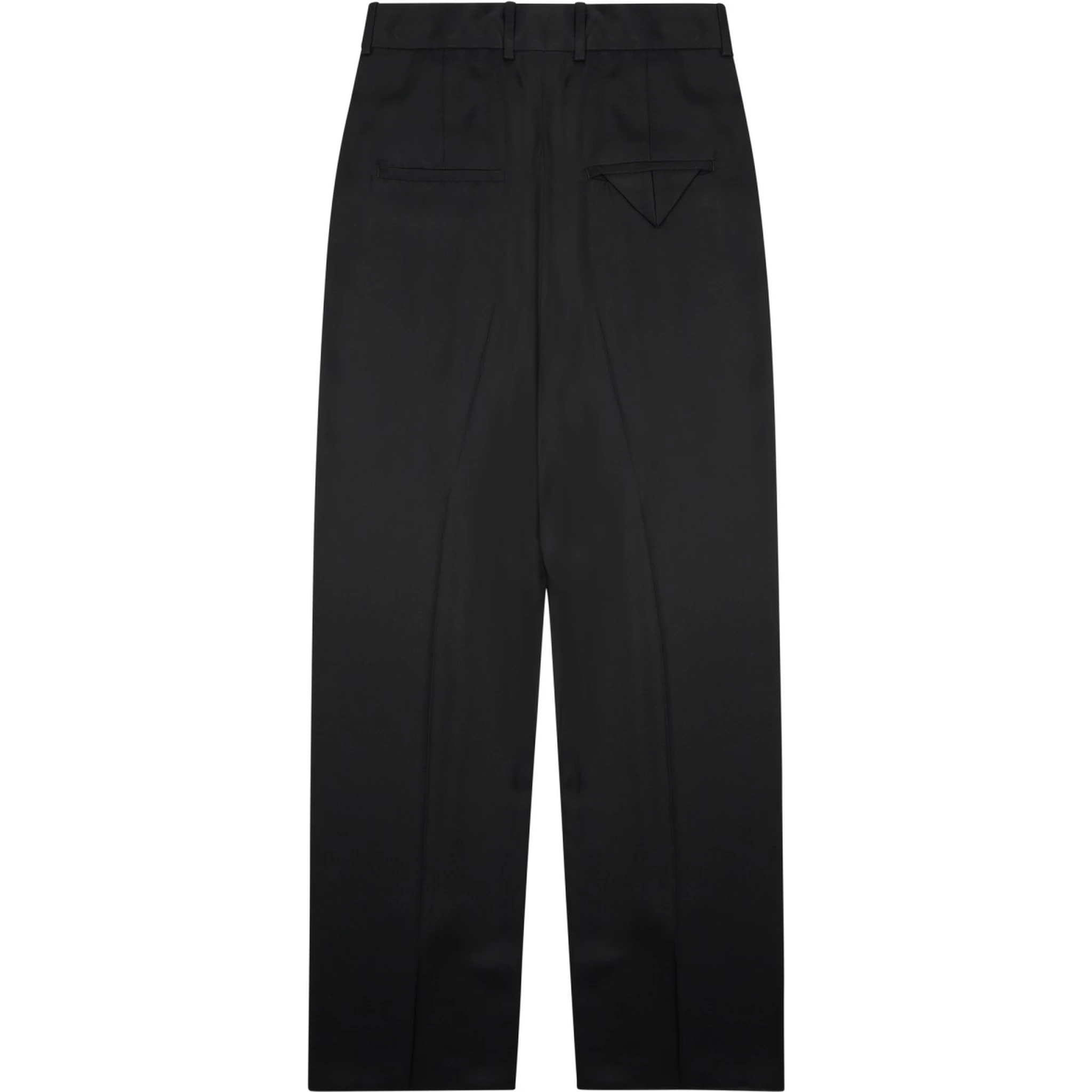 SILK BLEND TAILORED PANTS