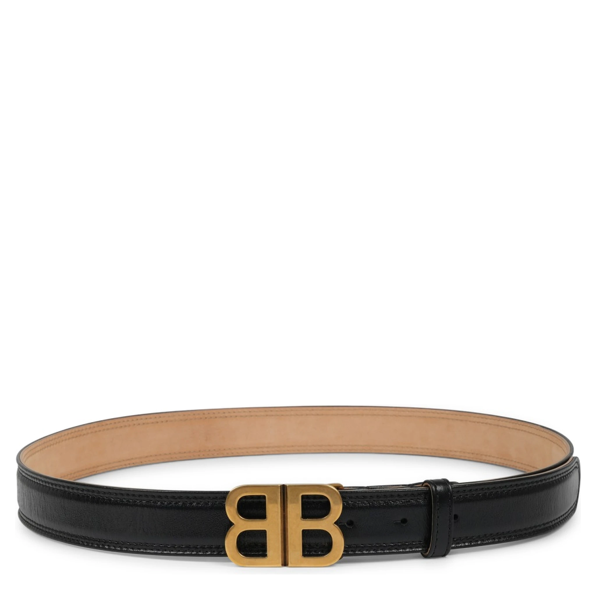 BELT WITH LOGO BUCKLE