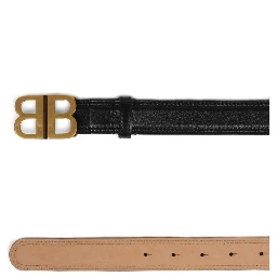 BELT WITH LOGO BUCKLE